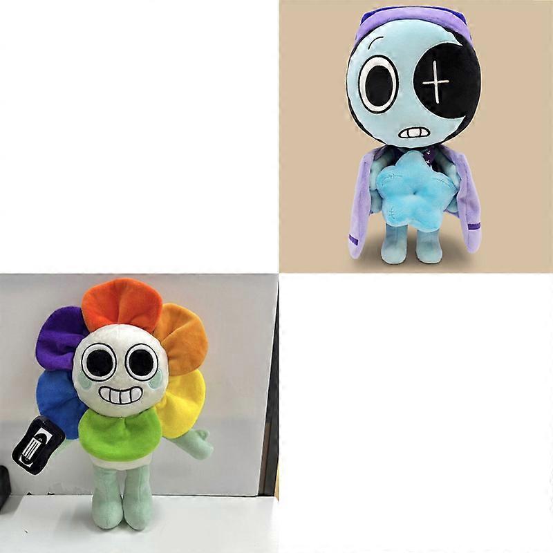 New Dandy��s World Astro Star Pillow Plush Dandys World Gourdy Eclipse Plushie Cute Cartoon Ribecca Stuffed Toy Christmas Gift