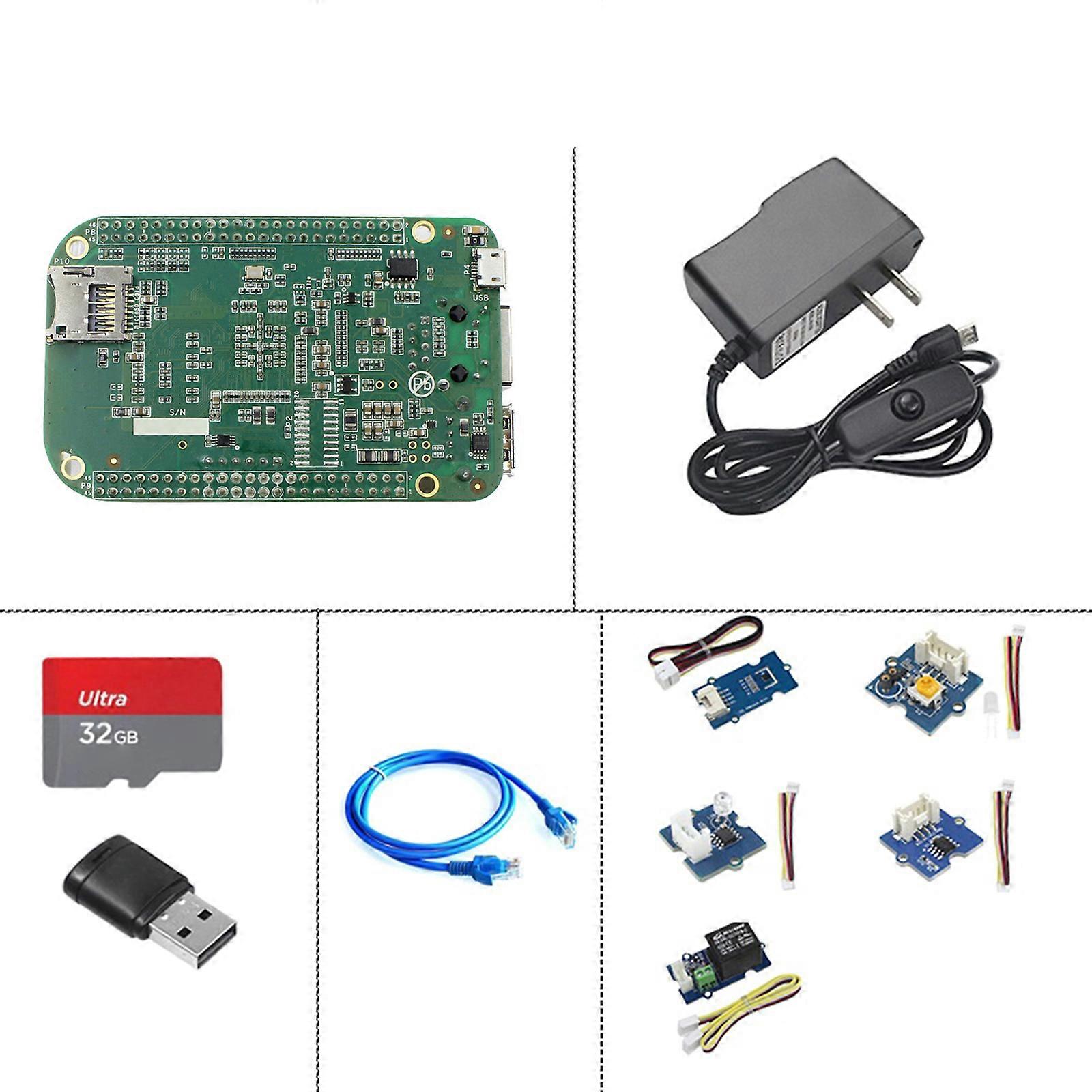 BeagleBone Green Development Board AM3358 Single Board Computer 512MB DDR3 4GB EMMC for Device Applications Multicolor