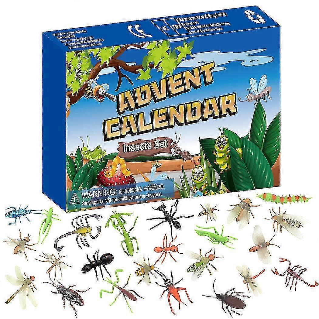 STEM advent calendar for Christmas with educational insect discovery kits