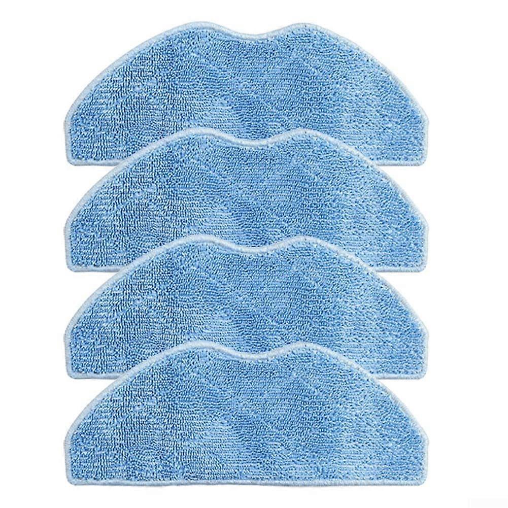Washable Microfiber Replacement Mop Cloths 4 Pack for 360 S8 and S8 Plus Robot Vacuum