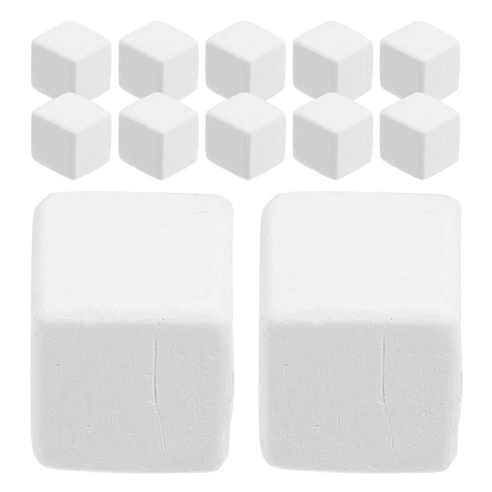 Reptile Mineral Block Pet Mineral Block for Teeth Grinding 12Pcs White