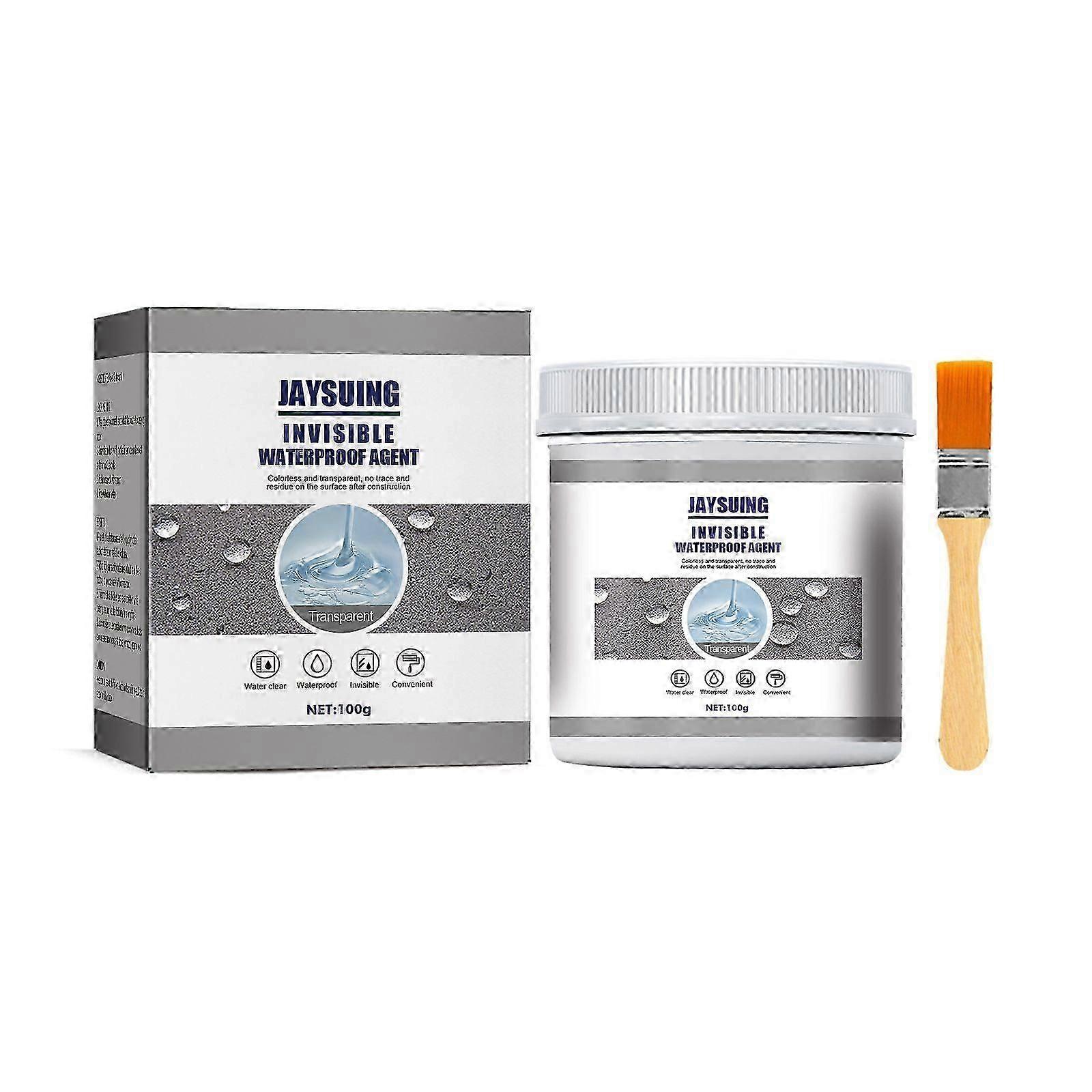 Waterproof Glue for Tiles & Pipes - Mold-Proof, Leak-Proof, Easy to Apply, Transparent, Durable