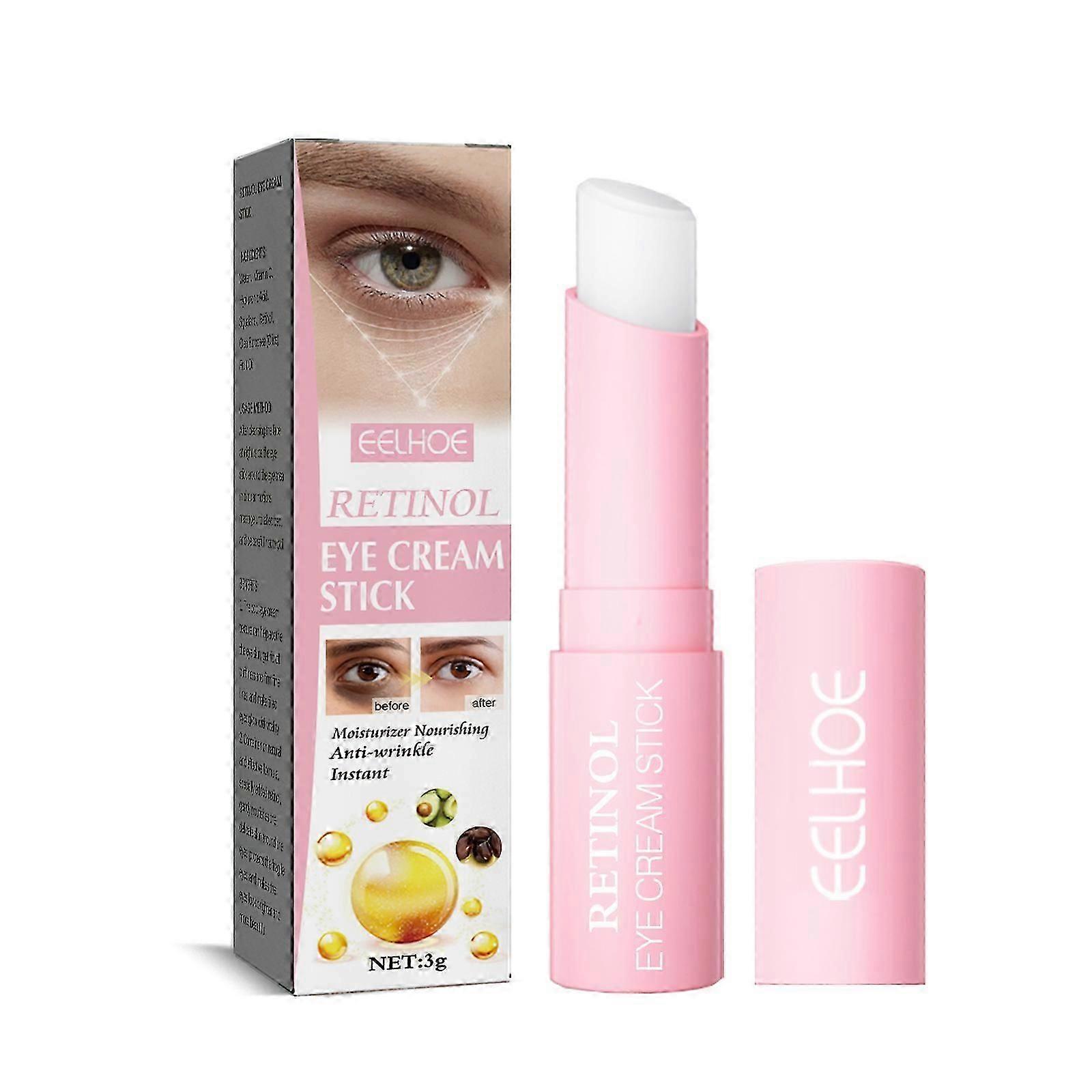 Retinol Eye Cream Stick - Moisturizing Treatment for Fine Lines