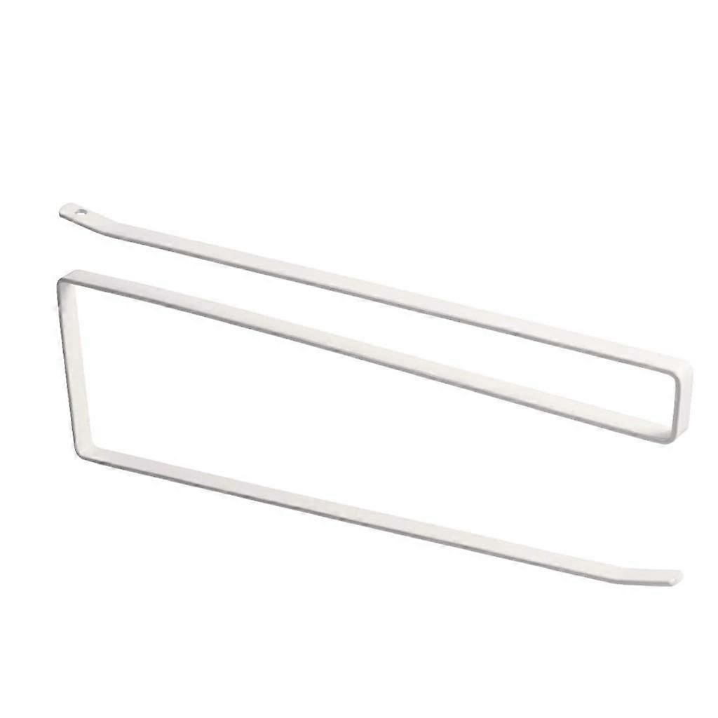 Kitchen Roll Holder Under Cabinet Rust Resistant Space Saving Paper Towel Dispenser Rack