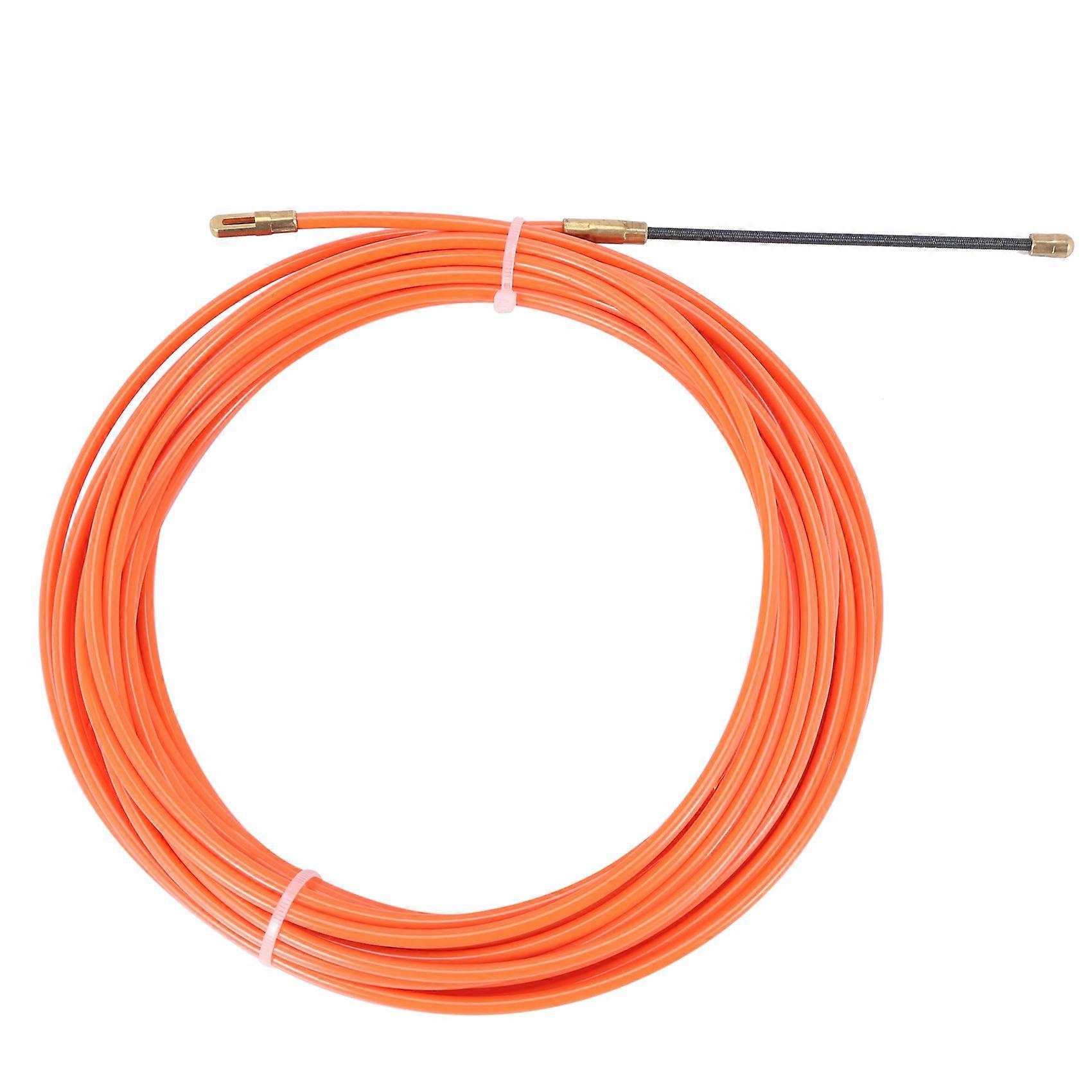4Mm 10 Meter Orange Guide Device Nylon Electric Cable Push