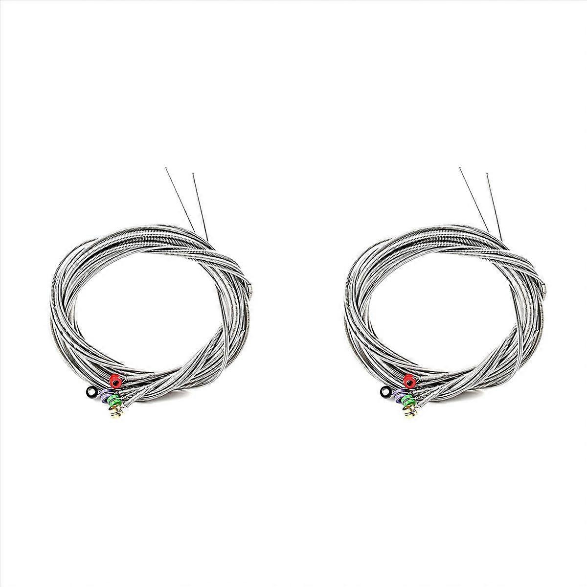 Set of 5 Pcs Stainless Steel Strings with Color Ball Ends