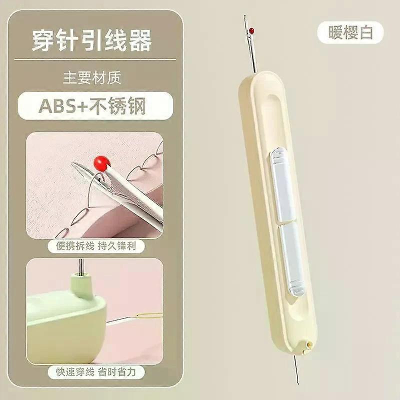 2 in 1 Needle-threaders with Seam Ripper   Threading Seam Remover Seam Ripper Tool for Sewing Crafting Cross-Stitch Accesorios