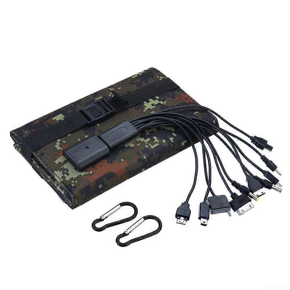 20W Solar Panel Charger Foldable Portable Design For Outdoor Use Compact Lightweight