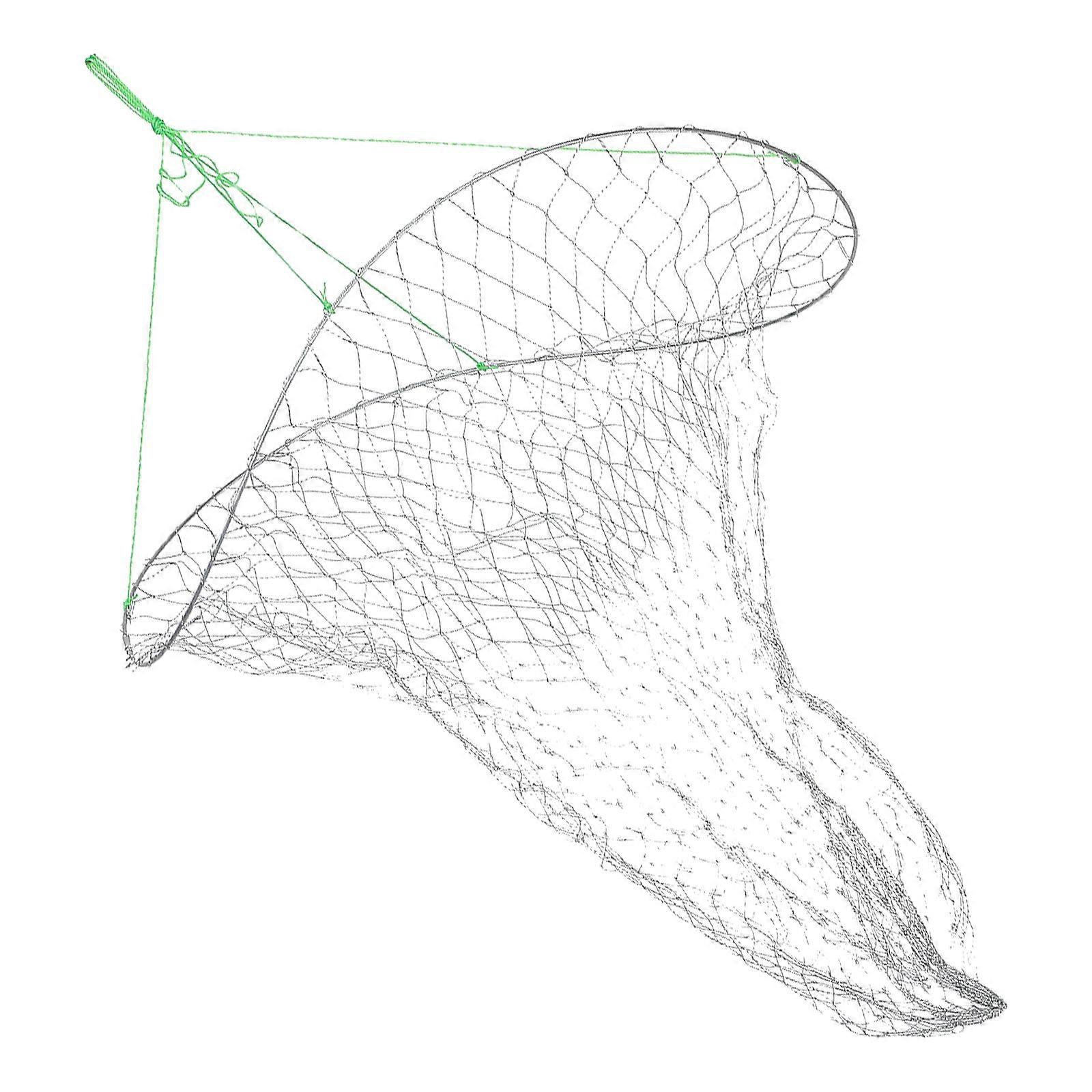 Fishing Pier Net Multifunctional Fish Trap for Shrimp 4Sets Foldable Net