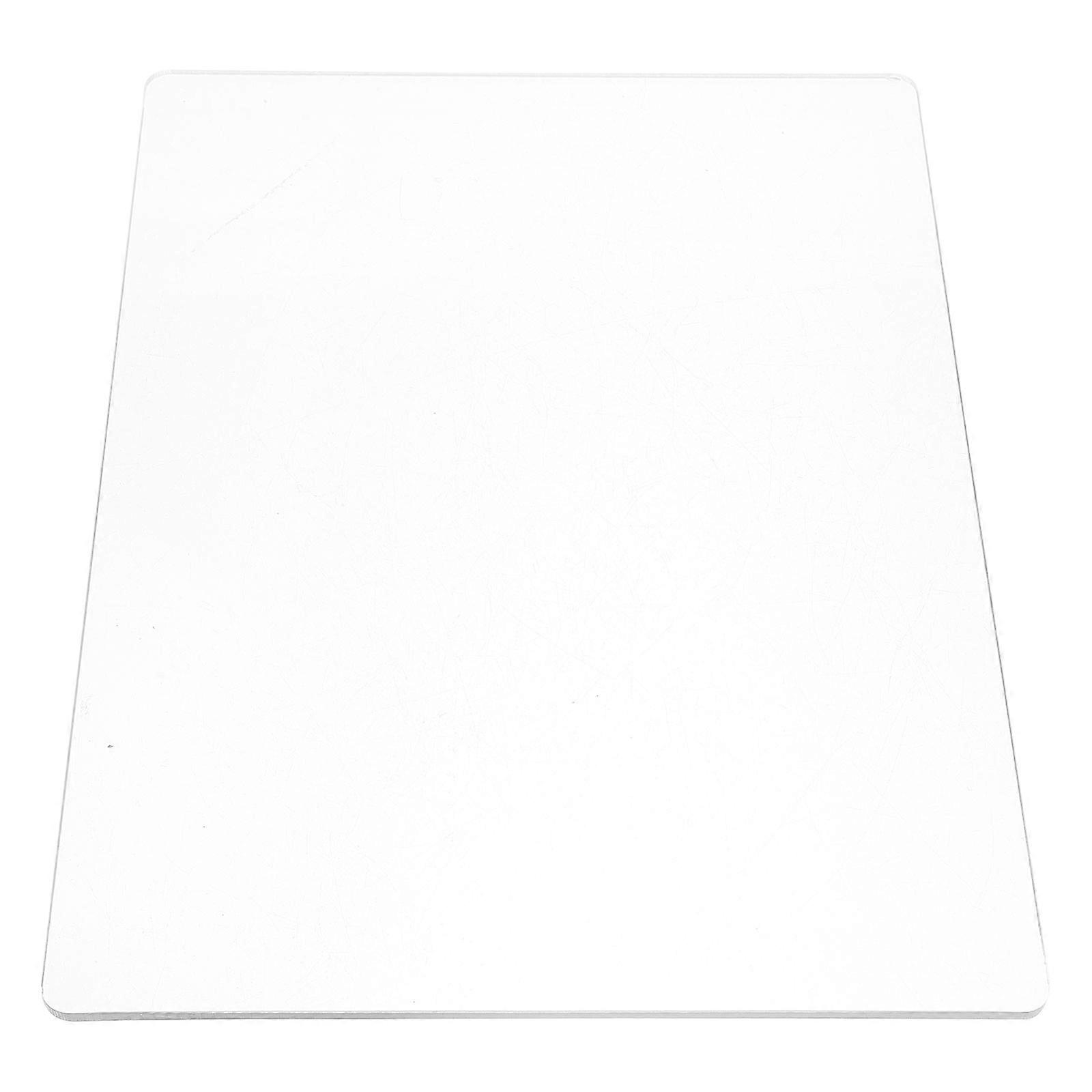 DIY Embossing Mat Acrylic Die Cutting Machine Plate with 3Pcs Pack