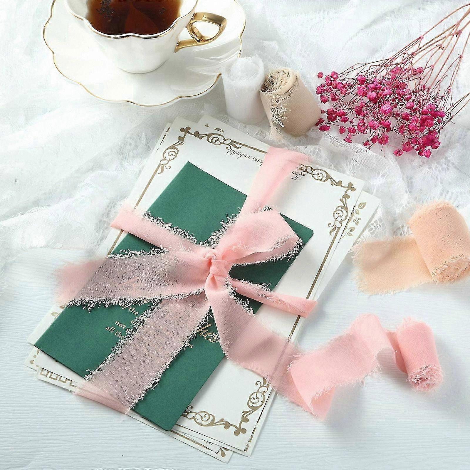 Artisanal Multi-Colored Ribbon for Gift Packaging