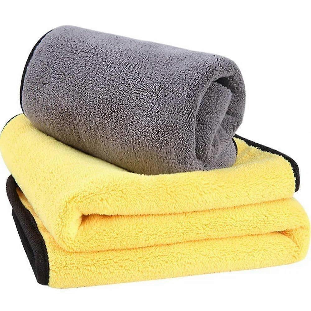 10/1Pcs Microfiber Cleaning Towel Scratch Quick Drying MultiPurpose 30x30cm Cloths