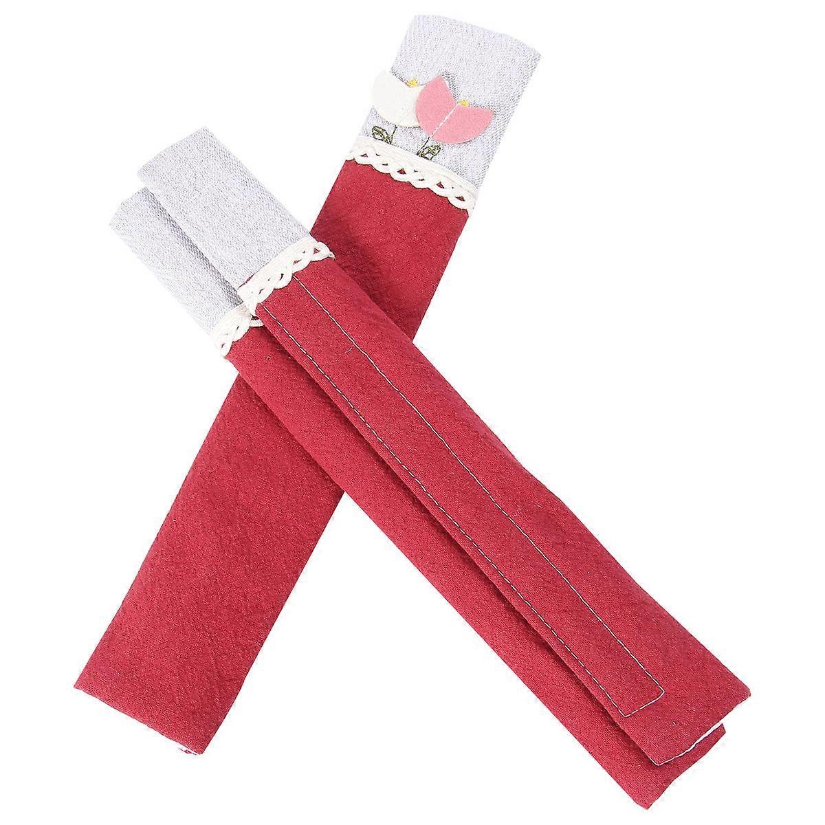 Anti-Static Hand Gloves for Decoration 1Pair Fridge Pull Handle Covers