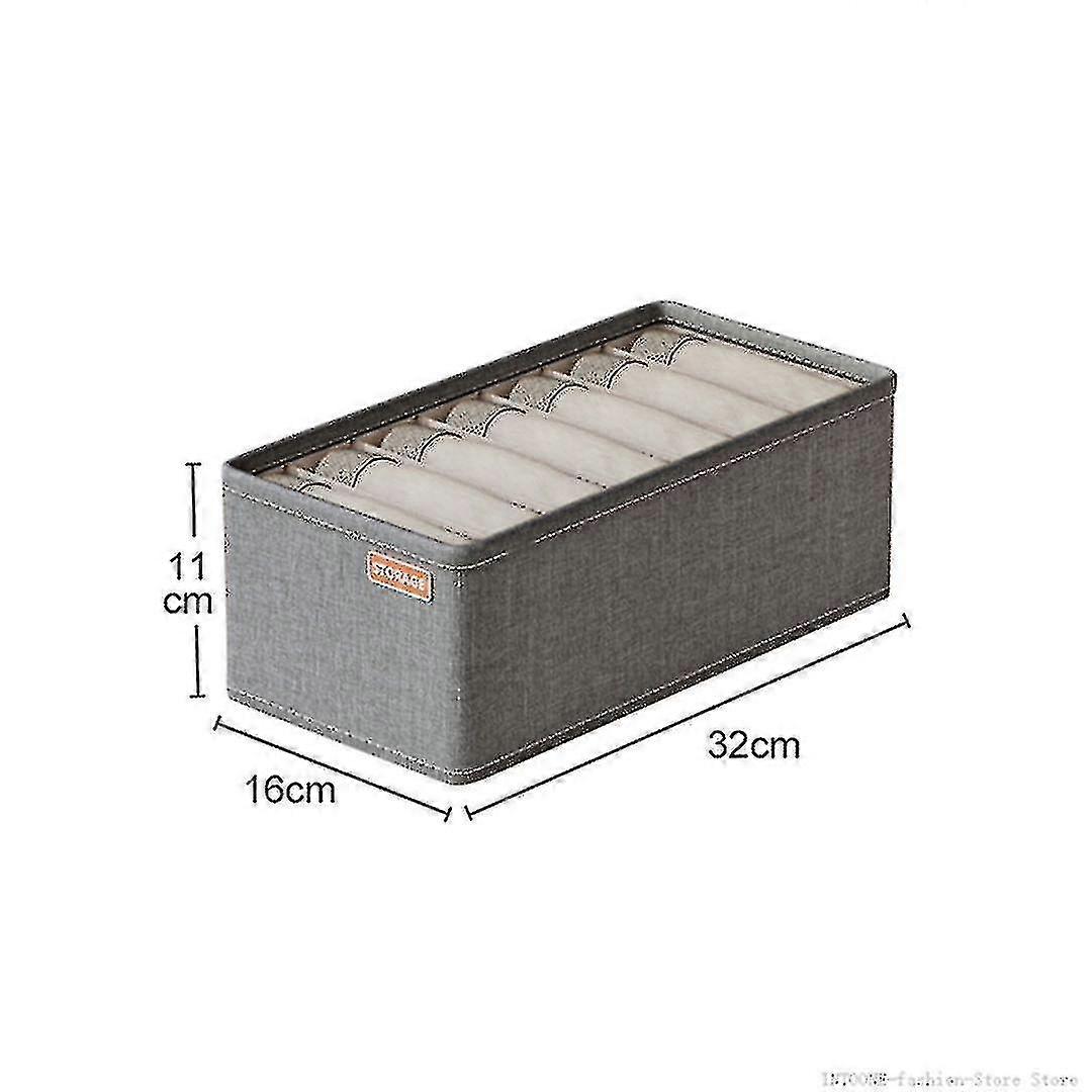Storage Box For Underwear Socks Drawer Organization System Wardrobe Organizer 25-26