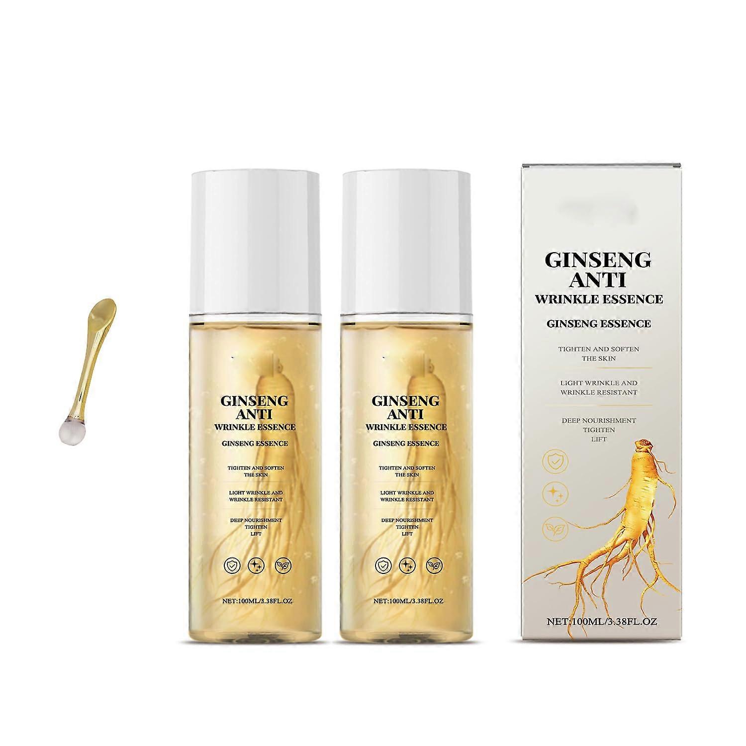 Ginseng AntiAging Toner with Wild Ginseng Extract, Deep Hydration Boost, AntiWrinkle (2pcs)