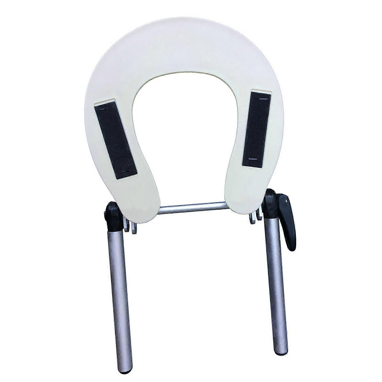 Massage Table Face Cradle Adjustable Angle and Height Universal Fit Lightweight Aluminum Headrest