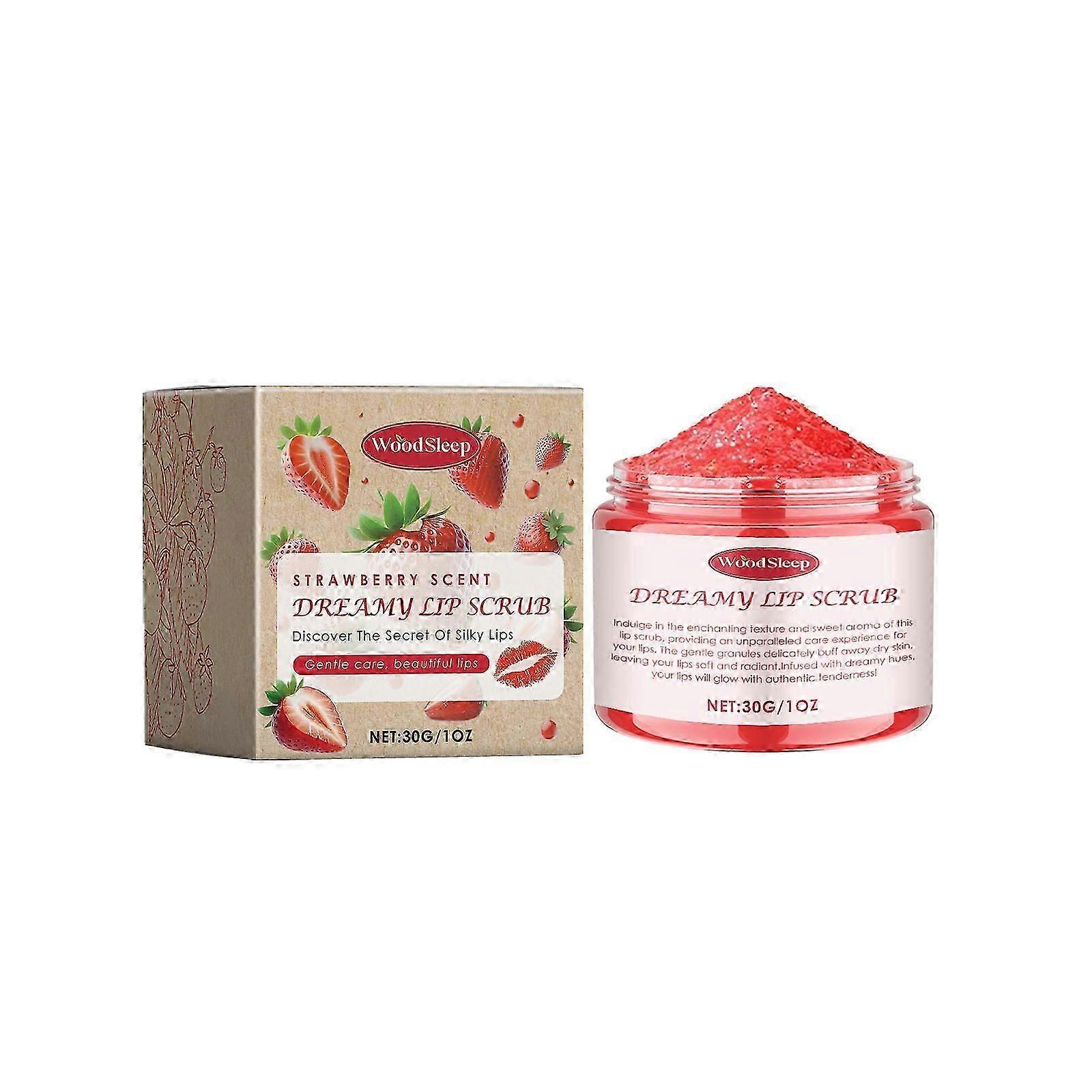 Strawberry Lip Scrub Cream