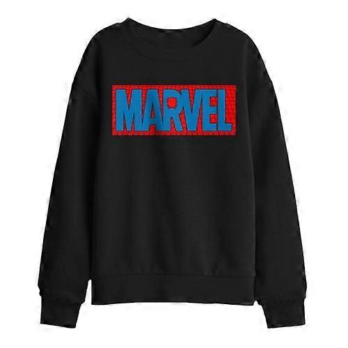 Spider-Man Childrens/Kids Brick Logo Sweatshirt