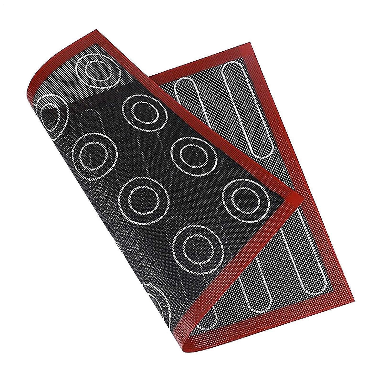 Silicone Baking Mat Reusable Non Stick Sheet with Even Heat Distribution for Versatile Baking Use