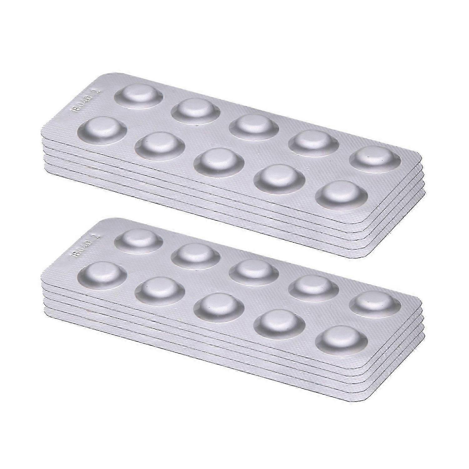 Water analysis test tablets chlorine/pH value, 100 pieces