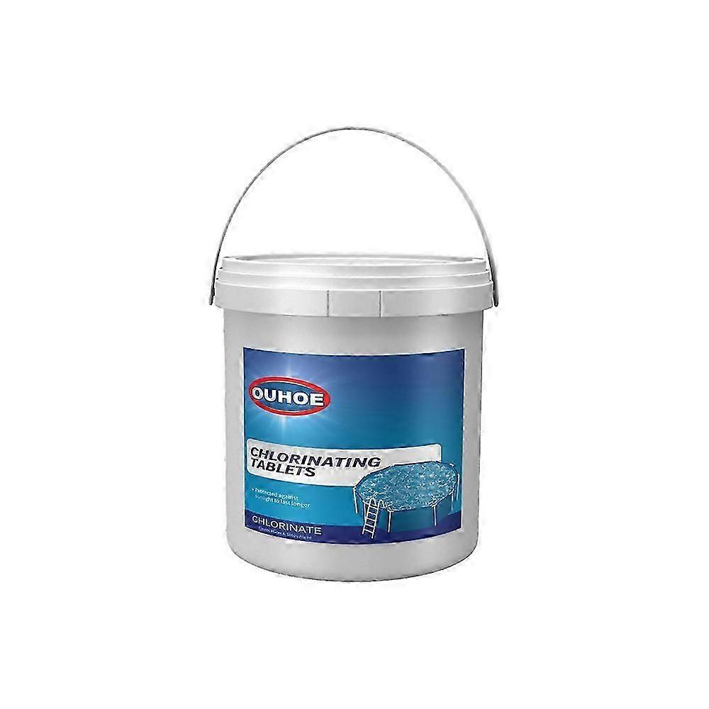 Swimming Pool Cleaning Tablets - Help Improve Water Transparency, Prevent Algae,  Multi-Purpose Pool Sanitizer