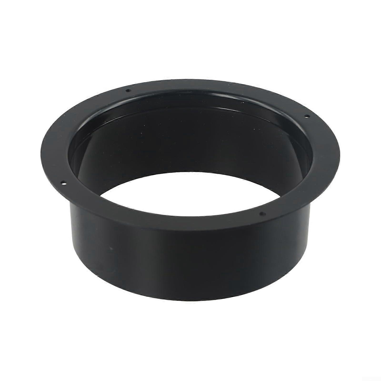 6 Inch Wall Mount Ventilation Duct Connector, ABS Pipe Flange Fitting for HVAC Exhaust Systems