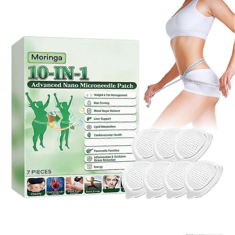 Moringa Berberine x NAD+10-in-1 Advanced Nano Microneedle Patch
