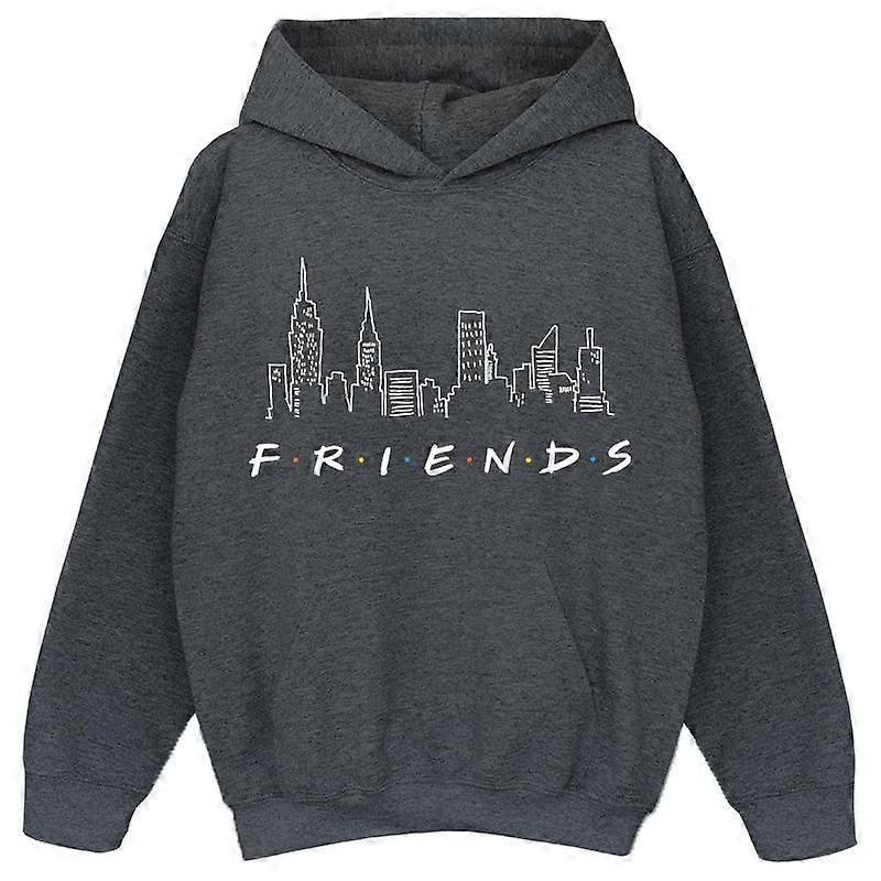 Venner Jenter Skyline Logo Hettegenser