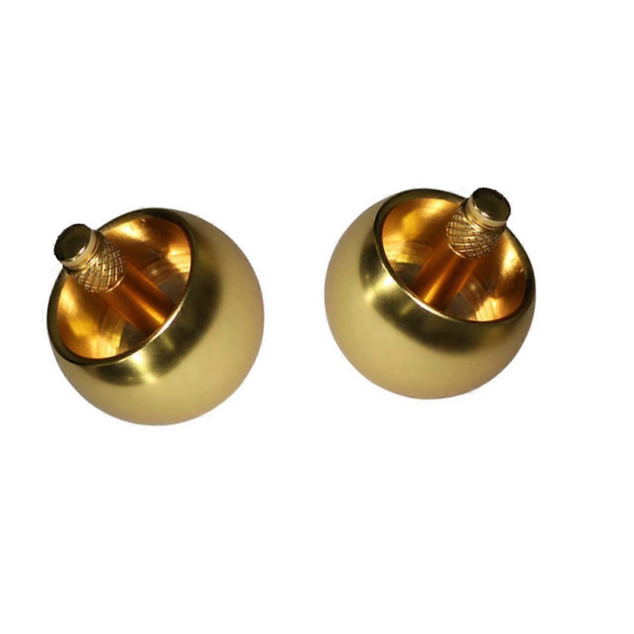 Automatic Spinning Metal Gyroscope Toy with LongLasting Stability and Unique Mushroom Shape