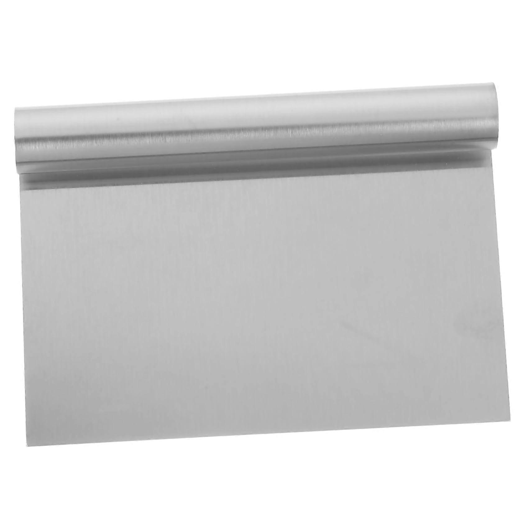 Stainless Steel Dough Scraper and Cutter for Baking Bread Pastry, HeavyDuty Precision Tool