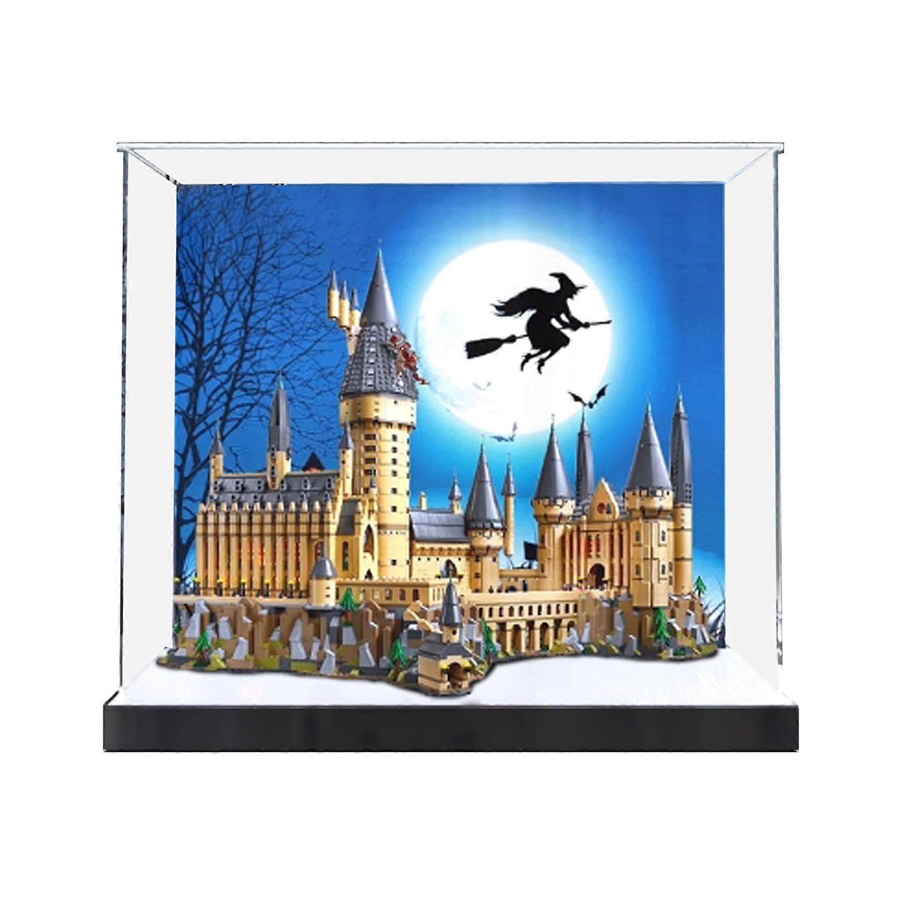 Acrylic Display Box for  71043 Castle, Transparent Dustproof Case with 360° Clear View