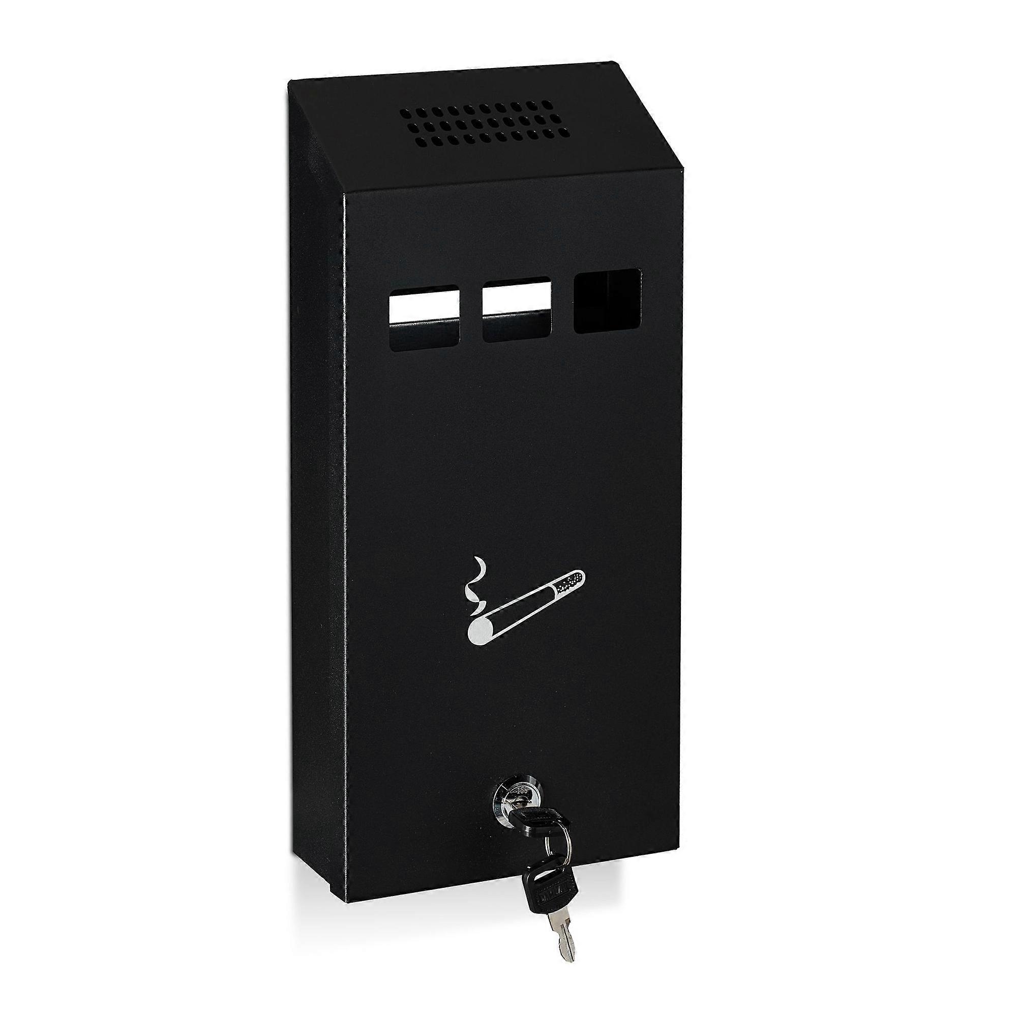 Wall-mounted ashtray
