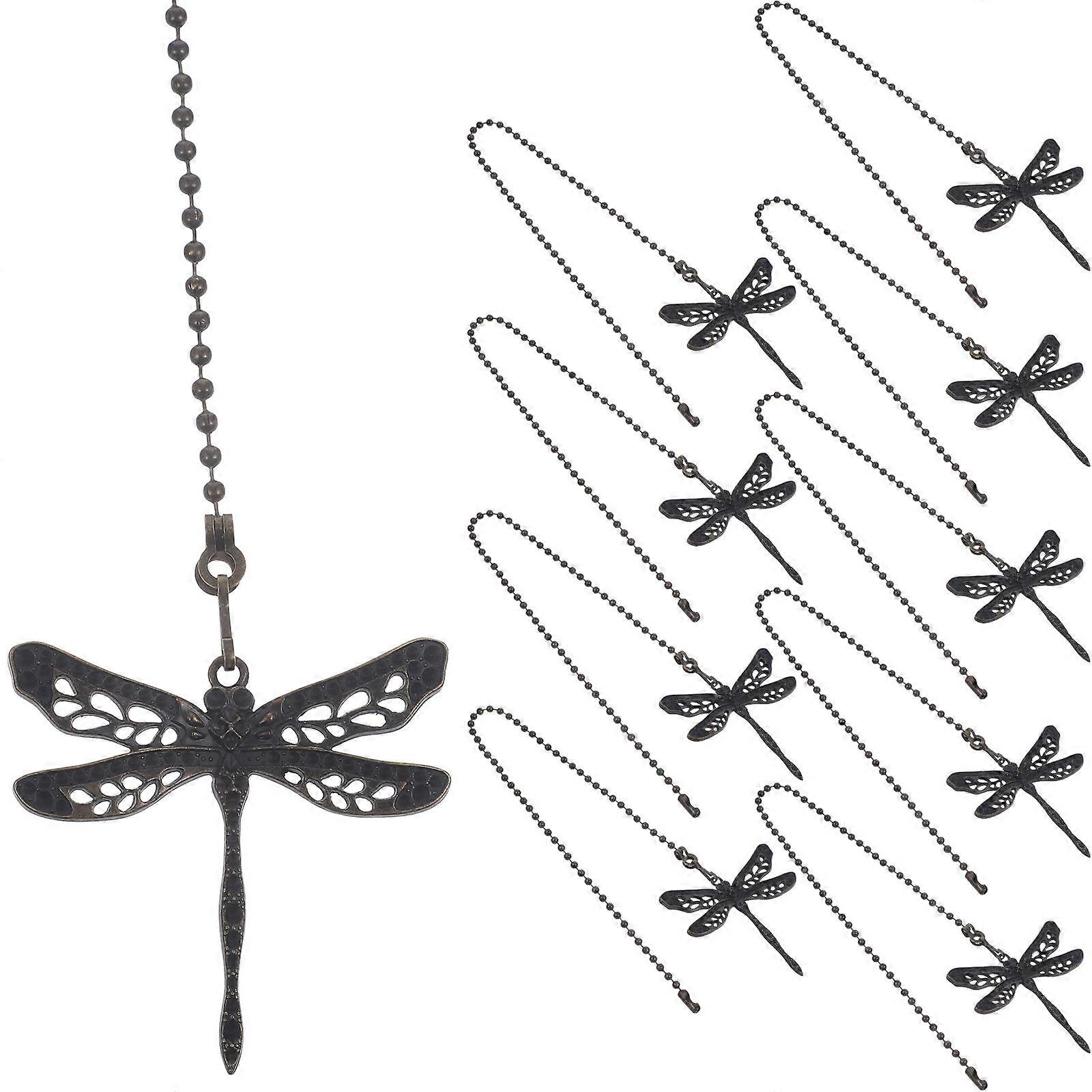 Decorative Fan Pull Chain Metal Ceiling Fan Light Pull Chain for 40Pcs Use