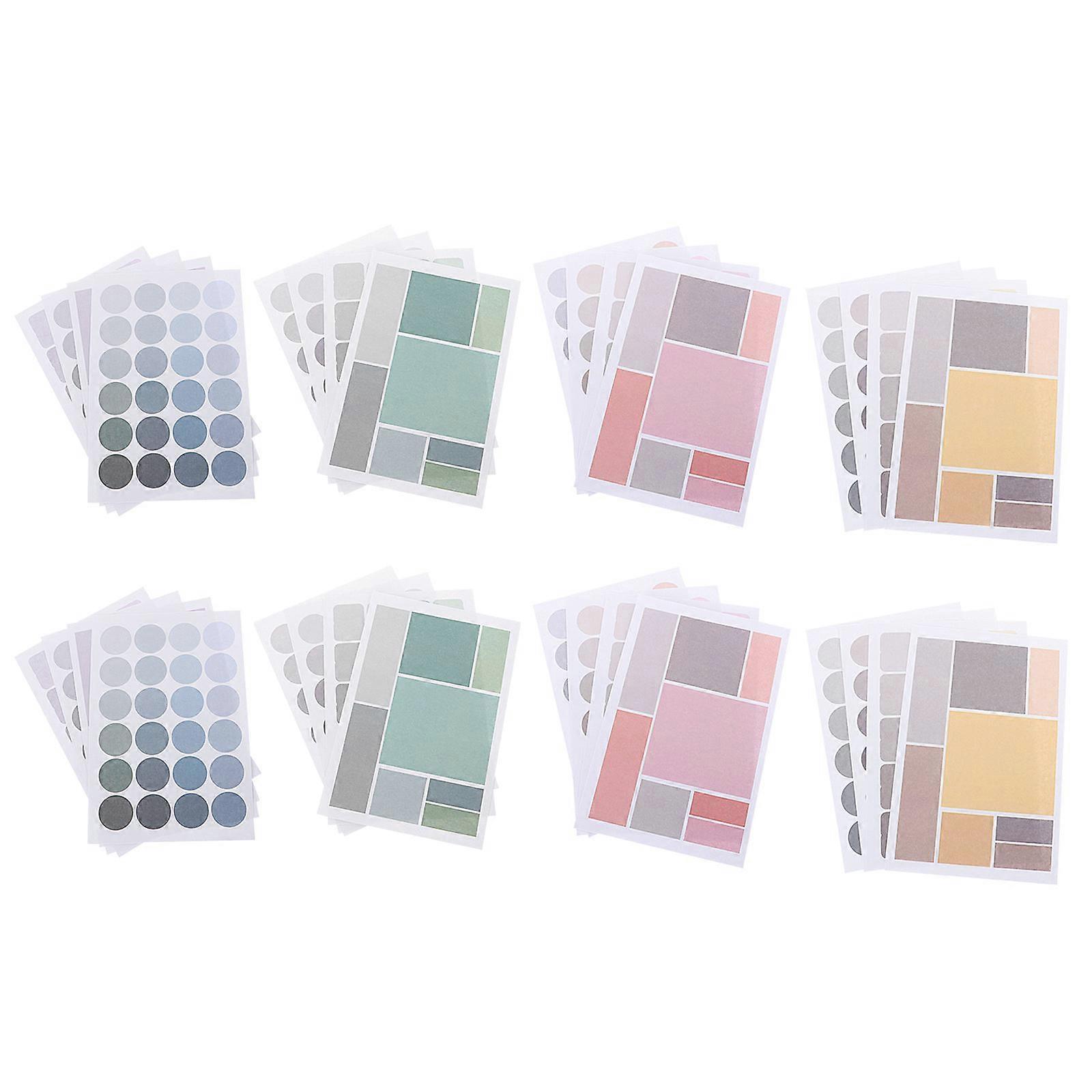 Index Stickers Writable Self-Adhesive Notes for Students Use 16Sets