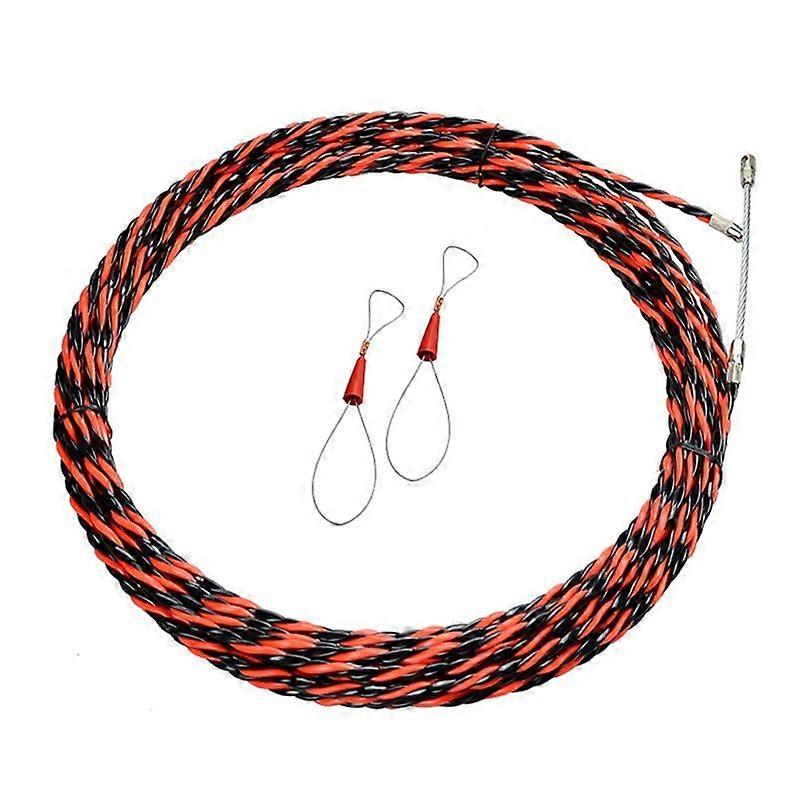 Electrician Threader Set Lead Tool 20M Cable 3-Strand Wall Threader