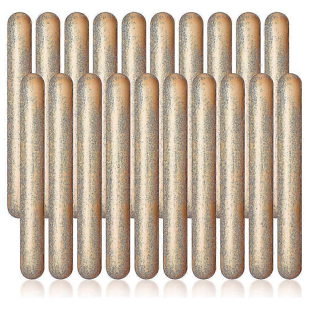 20pcs 8 polegadas Kids Rhythm Sticks Music Claves
