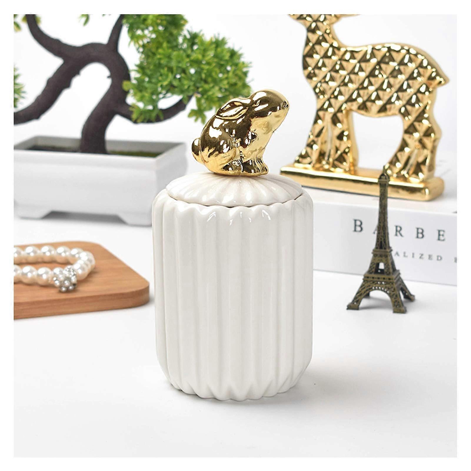 White Ceramic Cremation Urn for Ashes with Moisture Proof Seal, Handmade Keepsake Display