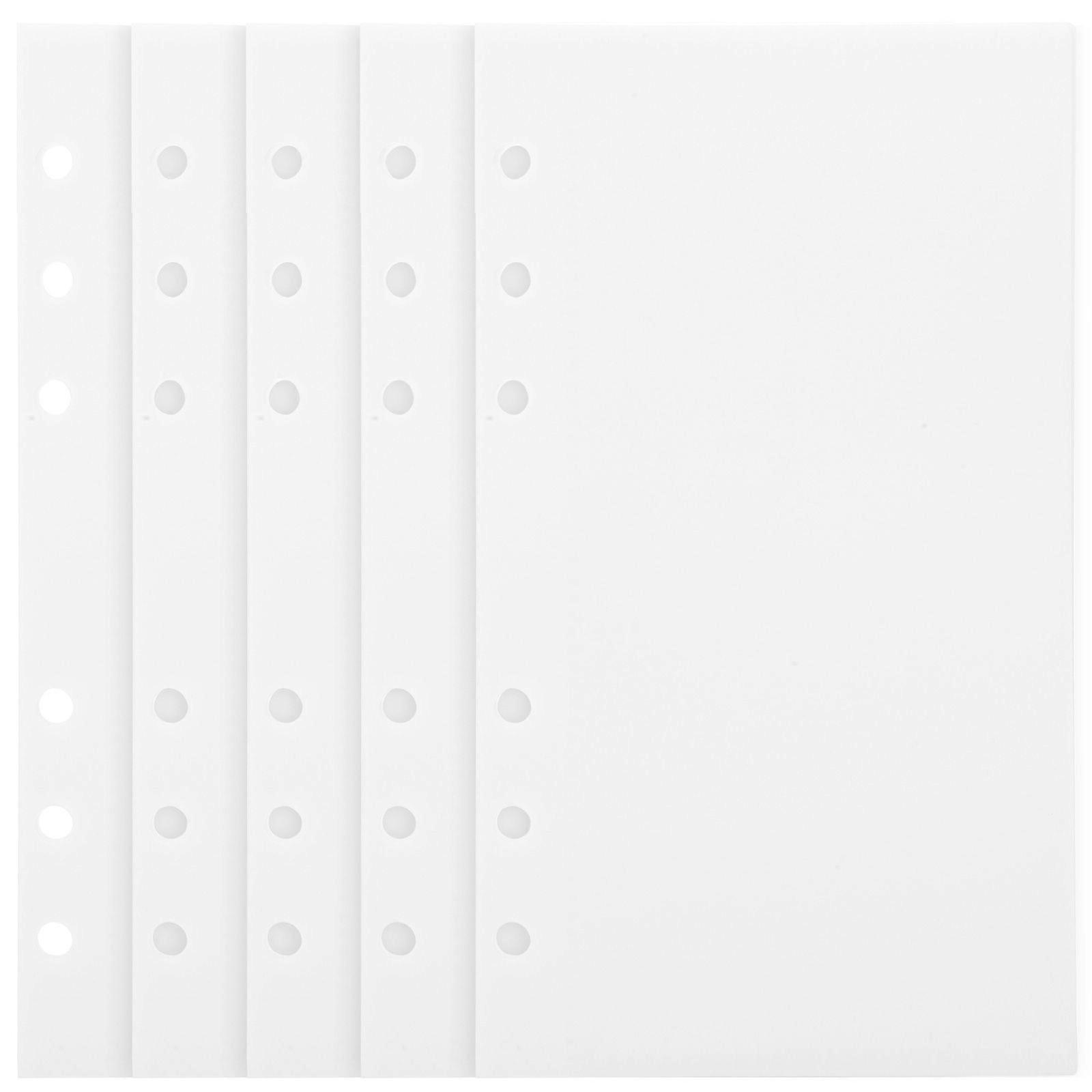 5Pcs Portable Budget Inserts Binder Budget Pockets Loose Leaf Budget Pockets Clear Envelopes