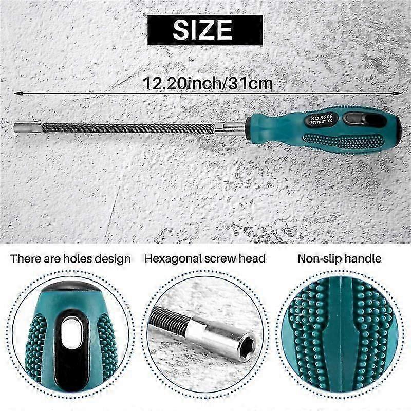 7MM Socket Screwdriver Flexible Hex Flex Manual Socket Screw Driver Hand Tools