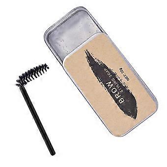 1PC Wild Eyebrow Styling Gel Colorless Lasting Eyebrow Cream Practical Eyebrow Makeup Soap Non-fading Brow Styling Soap for Women Use