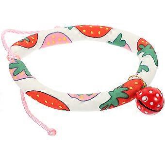 Kitten Collar for Pet Use 3Pcs Adorable Pattern Cat Collar Adjustable with Bell