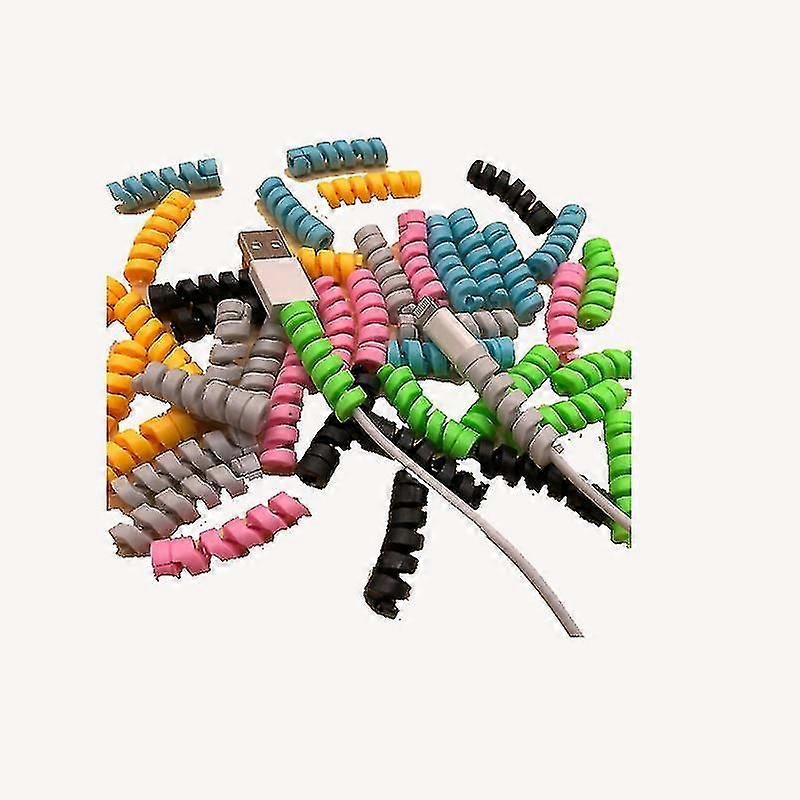 12pcs Anti-break Thread Winder Universal Charging Cable Cover