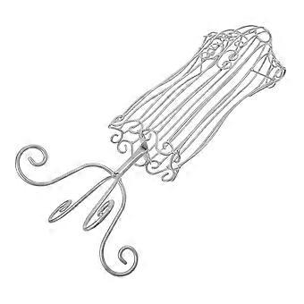 Silver Iron Wire Pet Dress Form Holder for Clothing Display