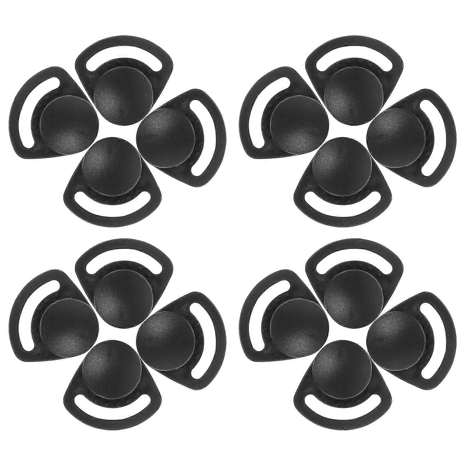Hard Hat Strap Buckles Replacement for Chin Strap 200Pcs Set