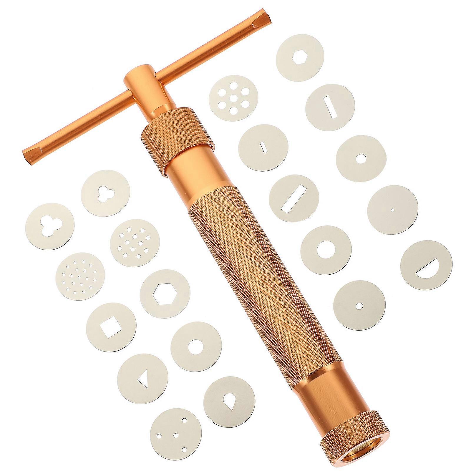 Aluminum Alloy Polymer Clay Squeeze Mold Tools Set Kit
