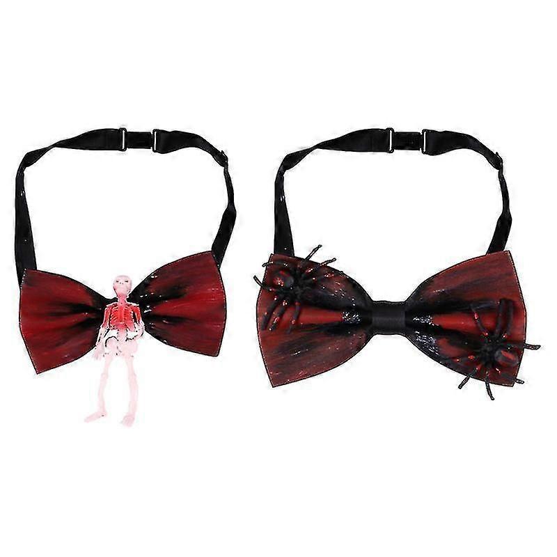 2pcs Spoof Bow Tie