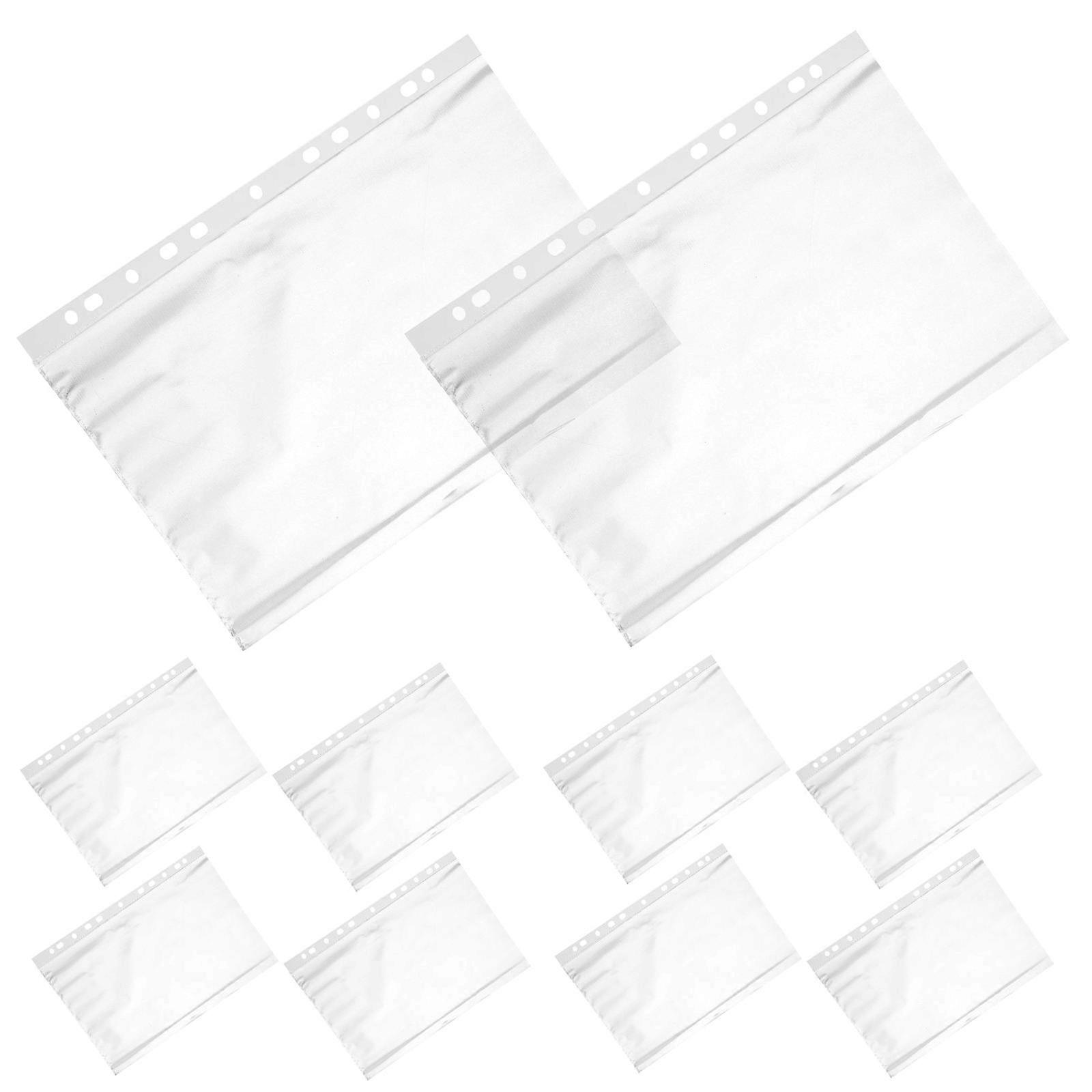 200Pcs Practical Binder Folders Multifunctional File Protectors Creative Document Folders
