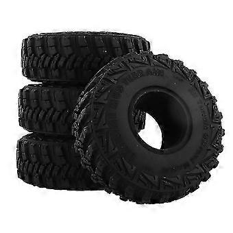 2026PING-4 stuks 120x44 mm zachte rubberen banden 1,9 inch wiel rock terrain banden voor 1/10 RC crawler auto -4 Axial SCX10 90046