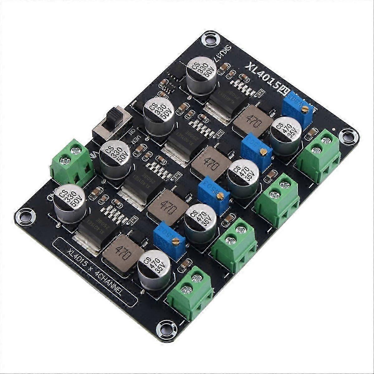 XL4015 4-Channel Adjustable Step-Down Power Supply Module
