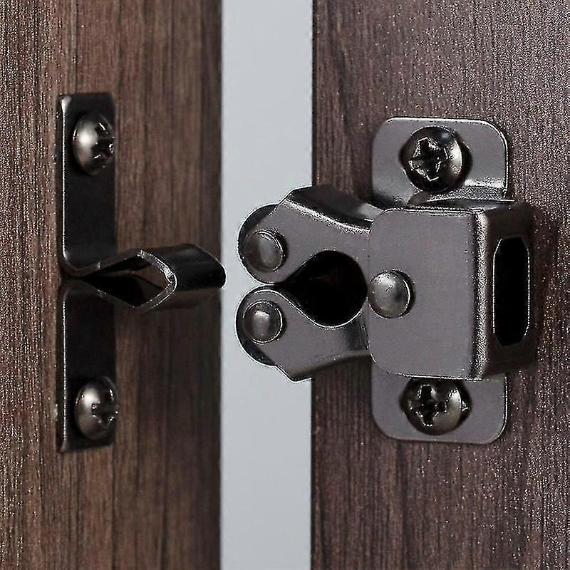 4 Pcs Cabinet Latch Double Roller Catch Hardware